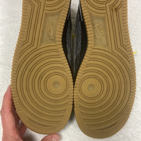 Nike Air Force 1 LV8(GS) DB1964 camo denim remix SIZE: 9 - Picture 9 of 9